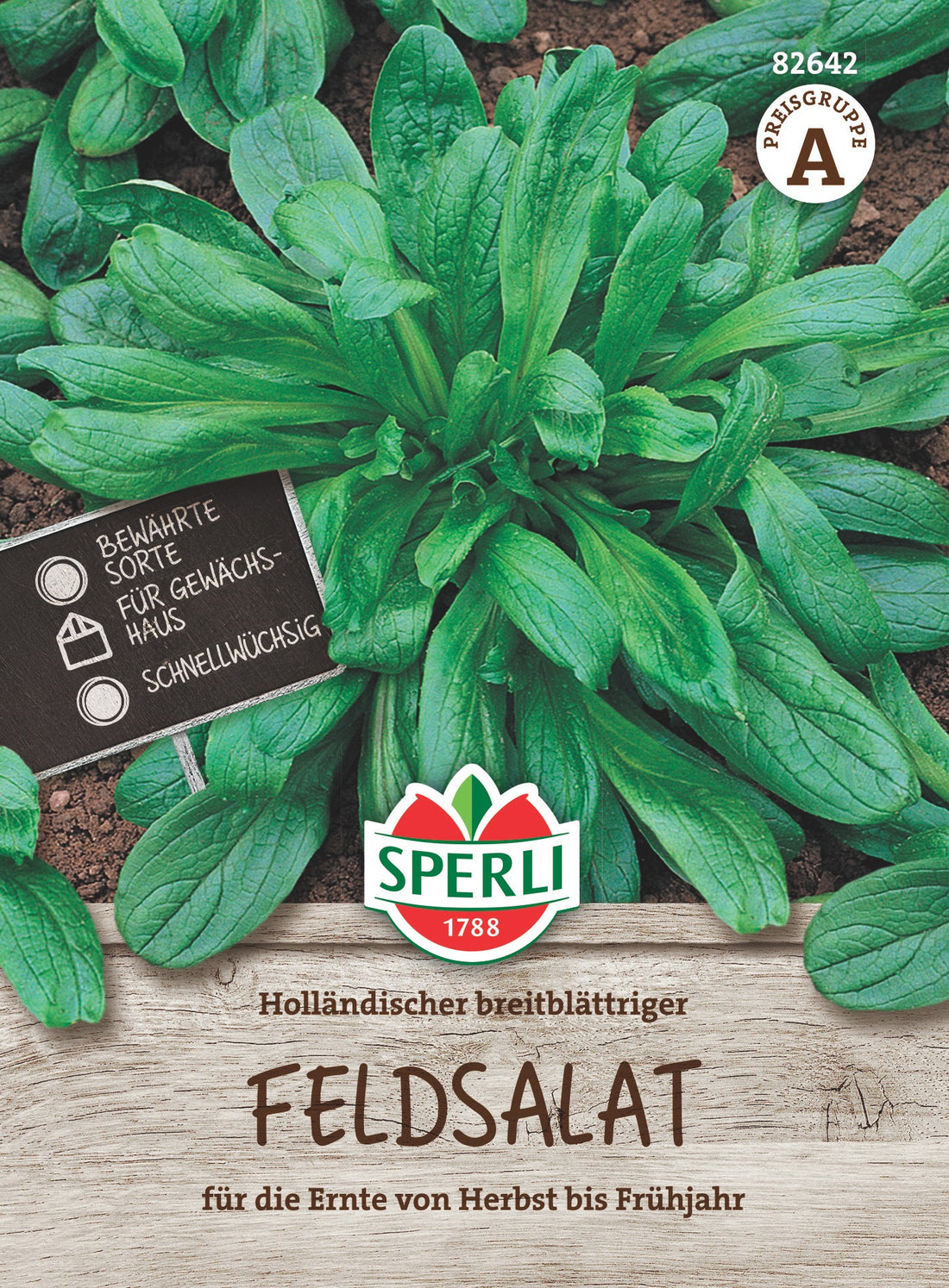 SPERLI Feldsalat Holländischer breitblättriger