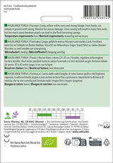 Sativa Pastinake Halblange Turga Saatband