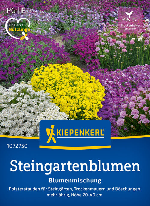 Kiepenkerl Blumensamen-Mischung Steingartenblumen