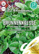 N.L. Chrestensen Brunnenkresse Ganzjährig in Topfkultur