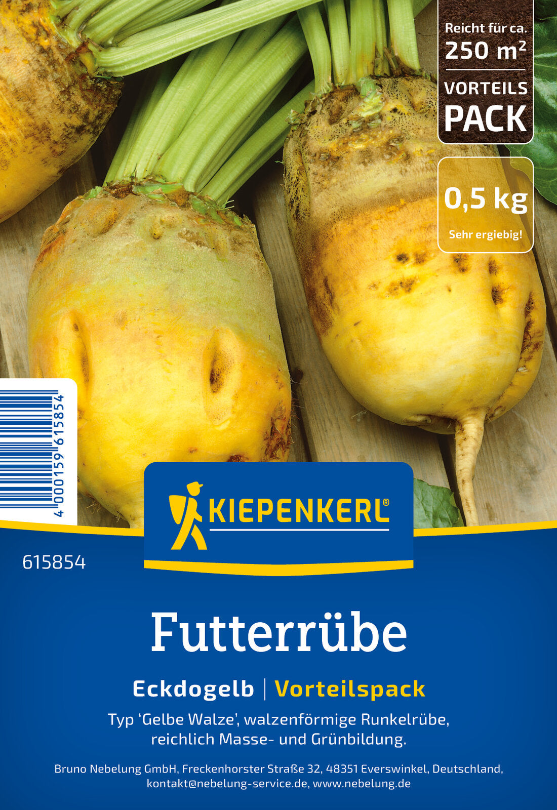 Kiepenkerl Futterrüben Eckdogelb 500 g