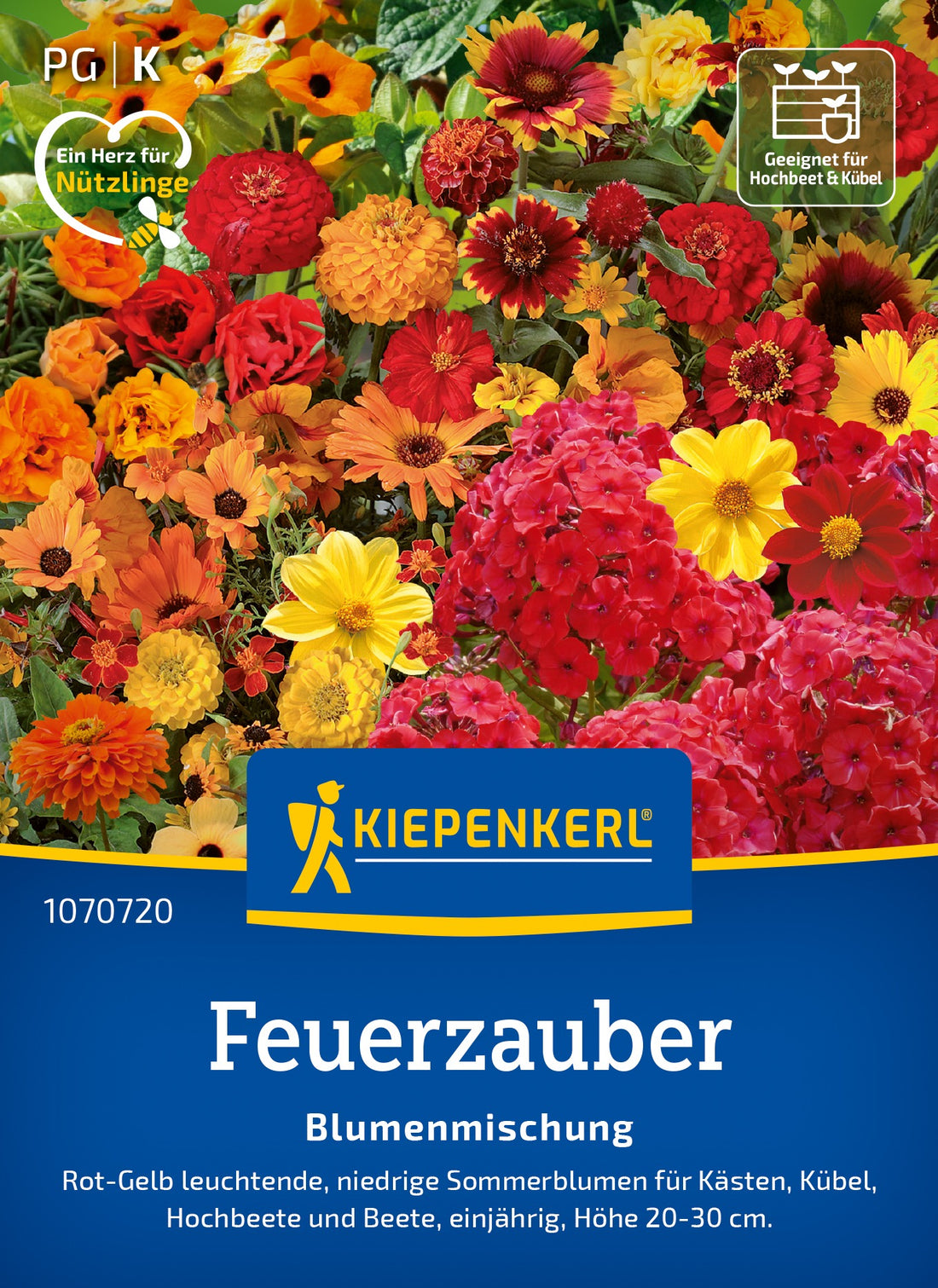 Kiepenkerl Blumensamen-Mischung Feuerzauber