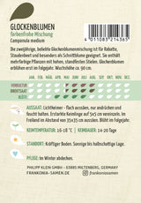 Frankonia Samen Glockenblumen farbenfrohe Mischung