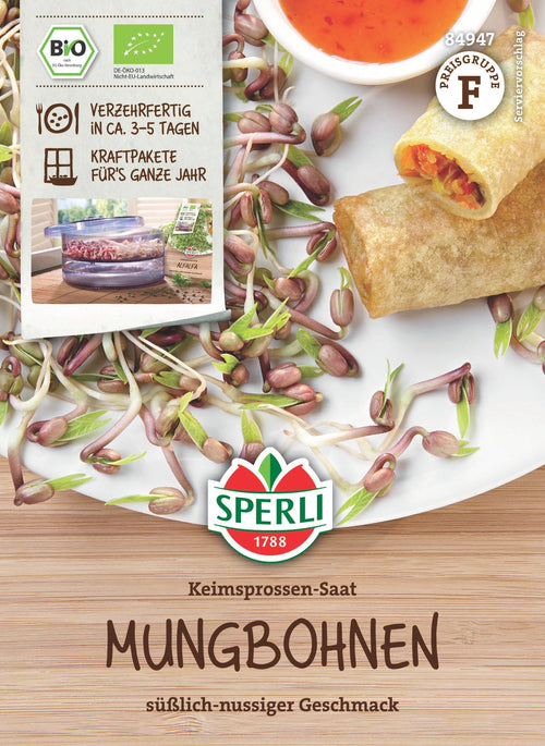 SPERLI BIO Keimsprossen Mungbohnen