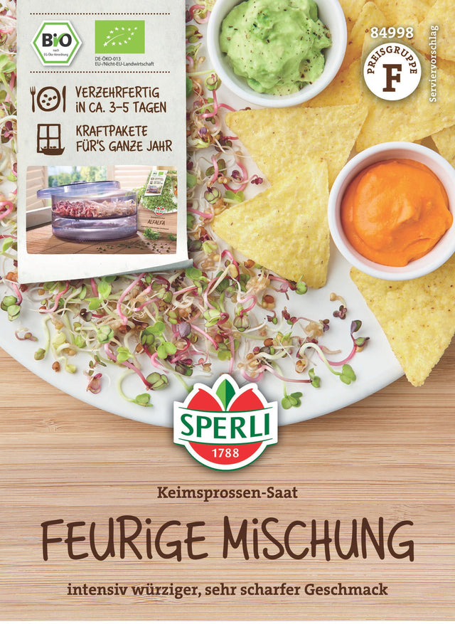 SPERLI BIO Keimsprossen Feurige Mischung