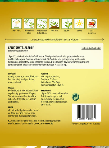N.L. Chrestensen Grilltomate Agro F1