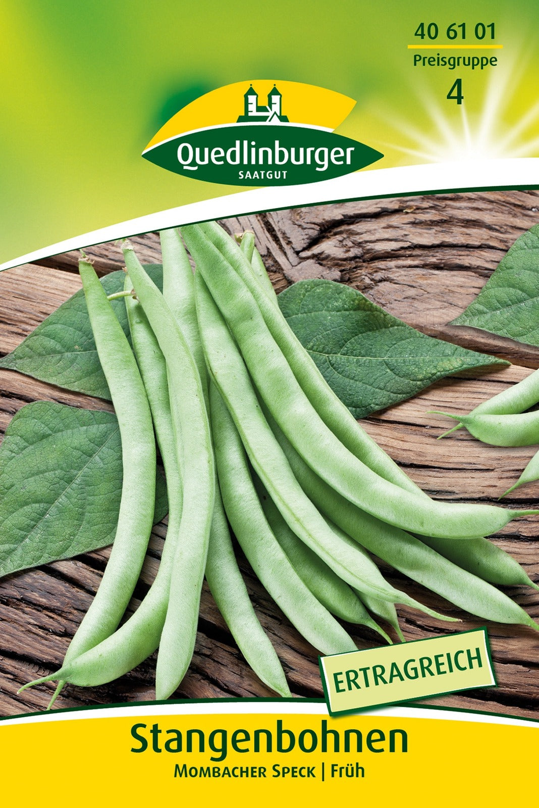 Quedlinburger Stangenbohne Mombacher Speck