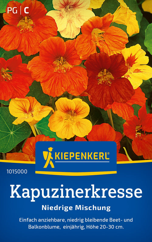 Kiepenkerl Kapuzinerkresse Niedrige Mischung