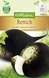 N.L. Chrestensen Rettich Runder schwarzer Winter