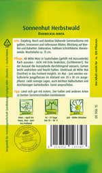 Quedlinburger Rudbeckia Herbstwald
