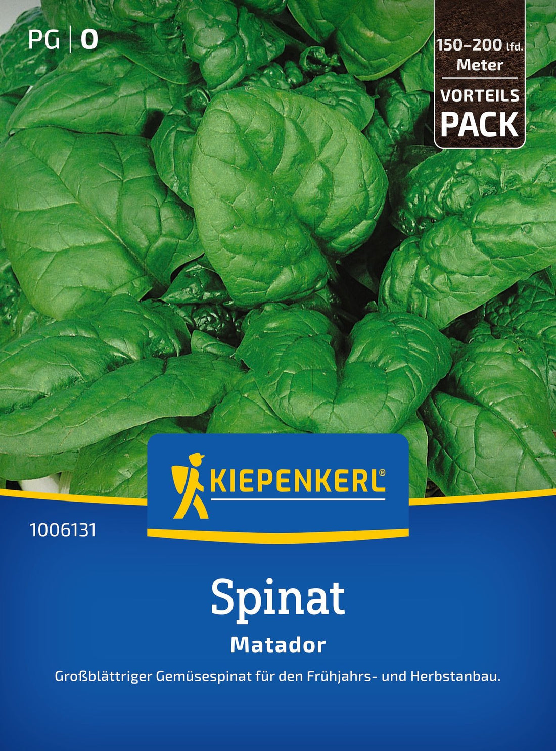 Kiepenkerl Spinat Matador Vorteilspack