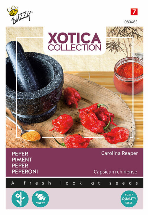 Buzzy Seeds Peperoni Carolina Reaper