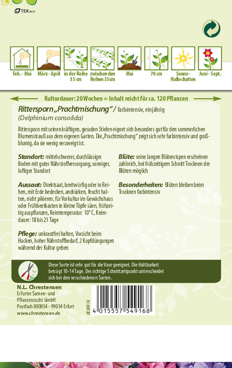 N.L. Chrestensen Rittersporn  Prachtmischung