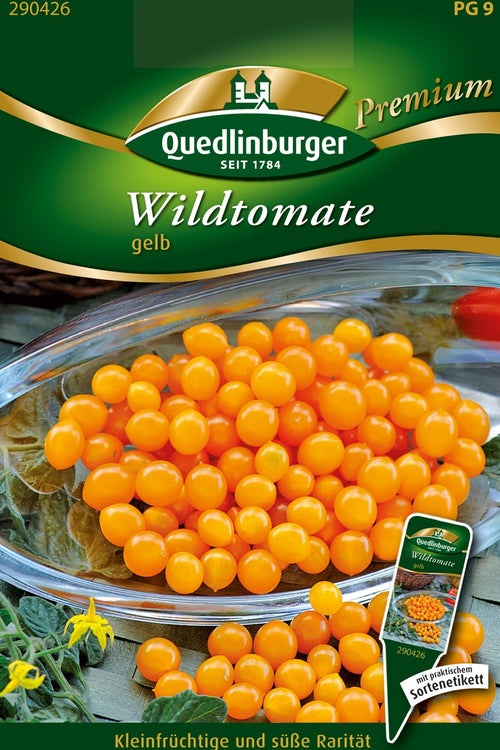 Quedlinburger Cherrytomate Wildtomate gelb
