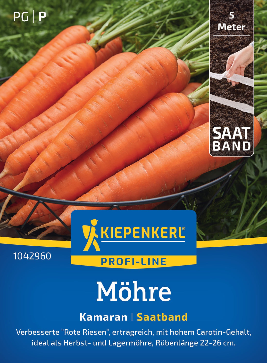 Kiepenkerl Möhren Kamaran Saatband