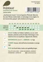 Frankonia Samen Pflück- & Schnittsalat Amerikanischer brauner