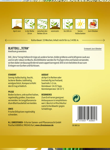 N.L. Chrestensen Blattdill Tetra