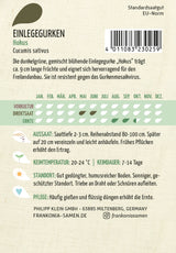 Frankonia Samen Einlegegurken Hokus