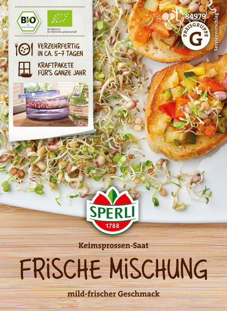 SPERLI BIO Keimsprossen Frische Mischung