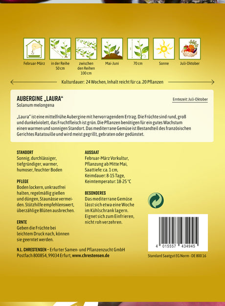N.L. Chrestensen Aubergine Laura