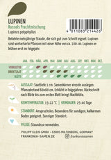 Frankonia Samen Lupinen Russels Prachtmischung