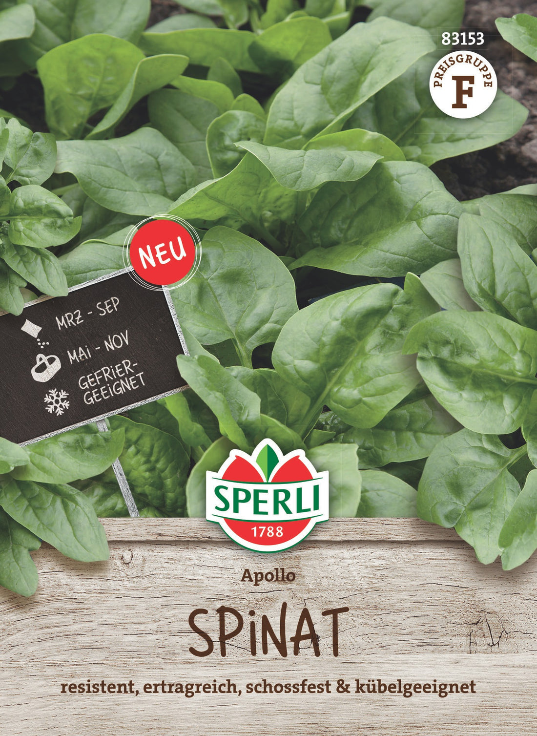 SPERLI Spinat Apollo, F1