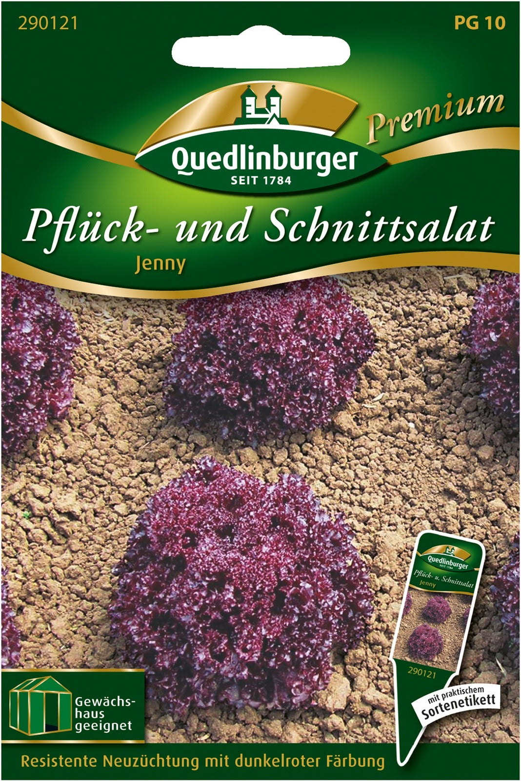 Quedlinburger Pflück-& Schnittsalat Jenny