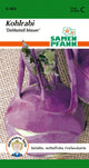 Samen Pfann Kohlrabi Delikateß blauer
