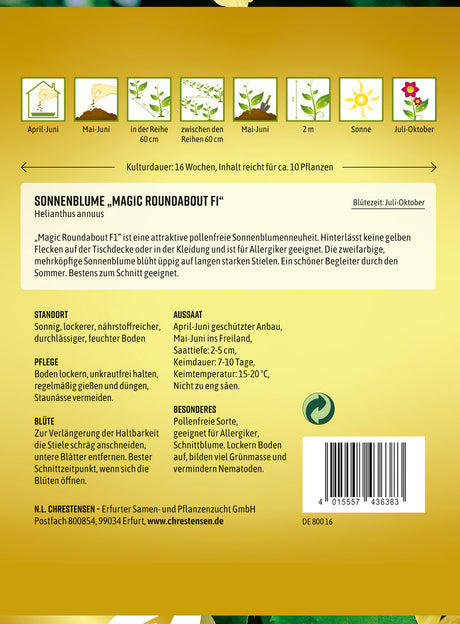 N.L. Chrestensen Sonnenblume Magic Roundabout, F1