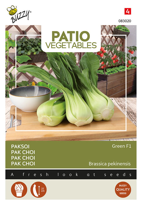 Buzzy Seeds Pak Choi  Green
