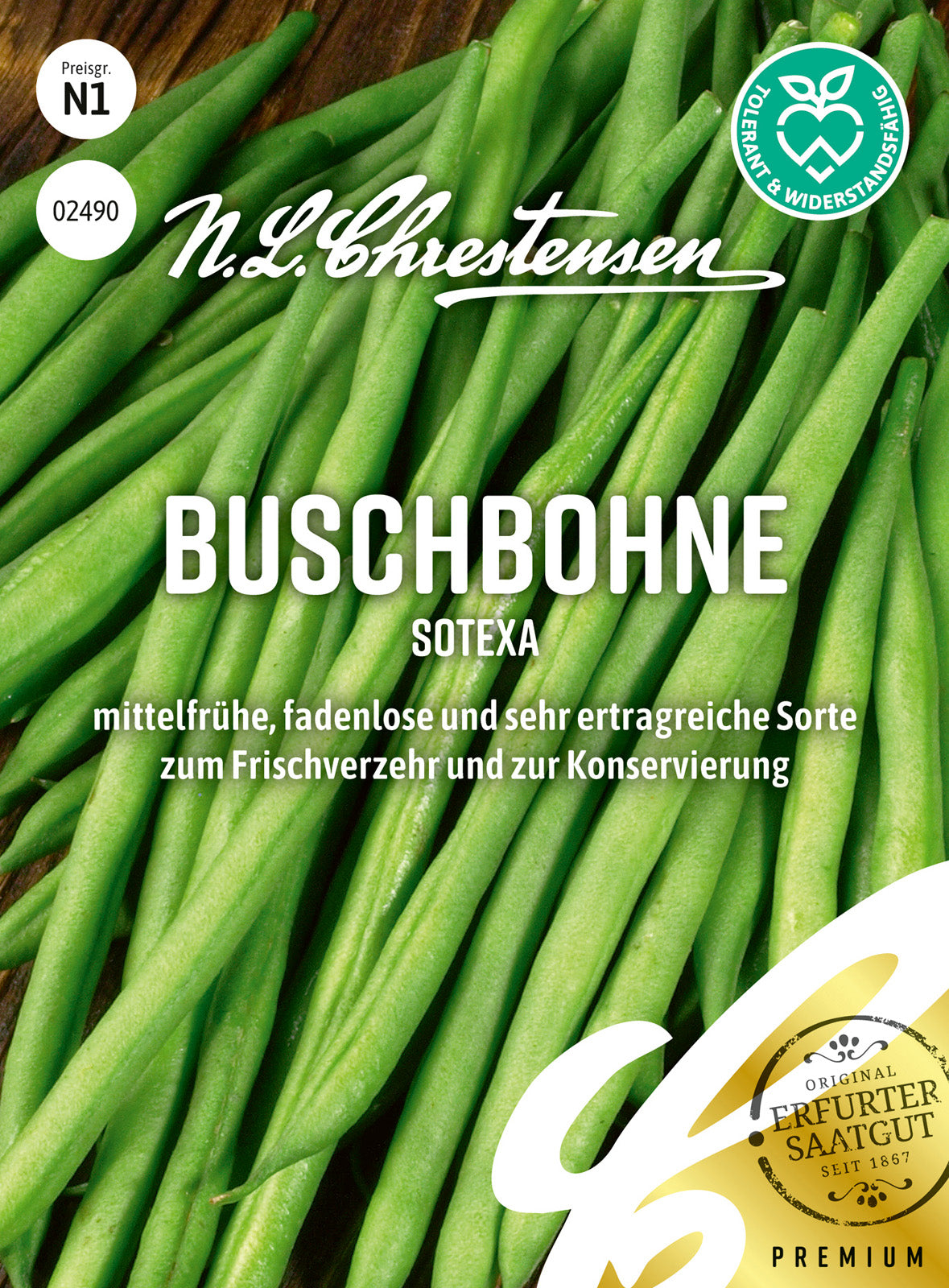 N.L. Chrestensen Buschbohne Sotexa