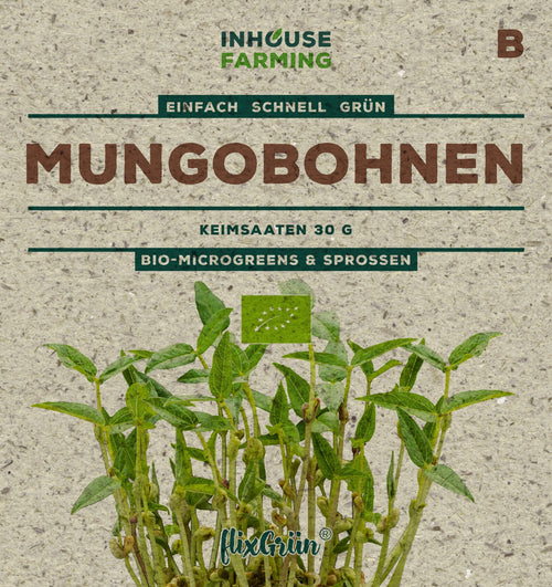 flixGrün BIO Keimsprossen Mungobohnen