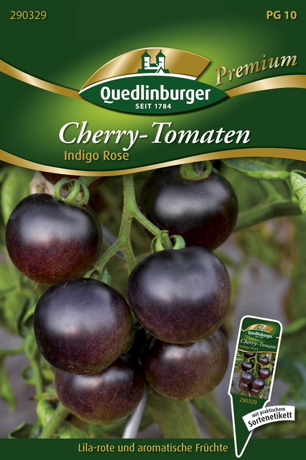 Quedlinburger Cherrytomate Indigo rose