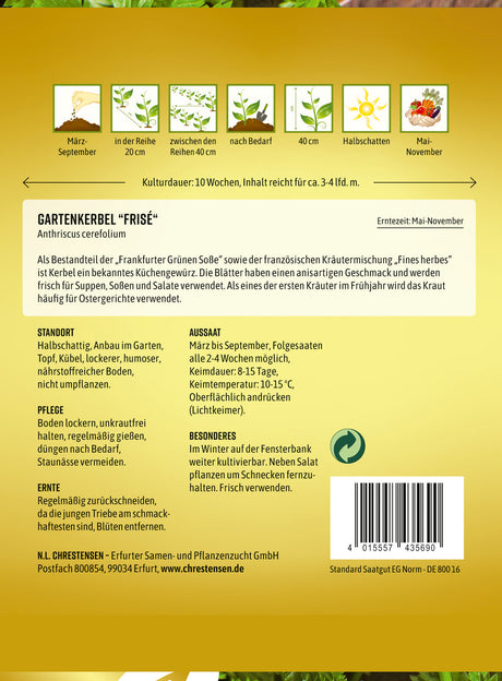 N.L. Chrestensen Gartenkerbel Frisé