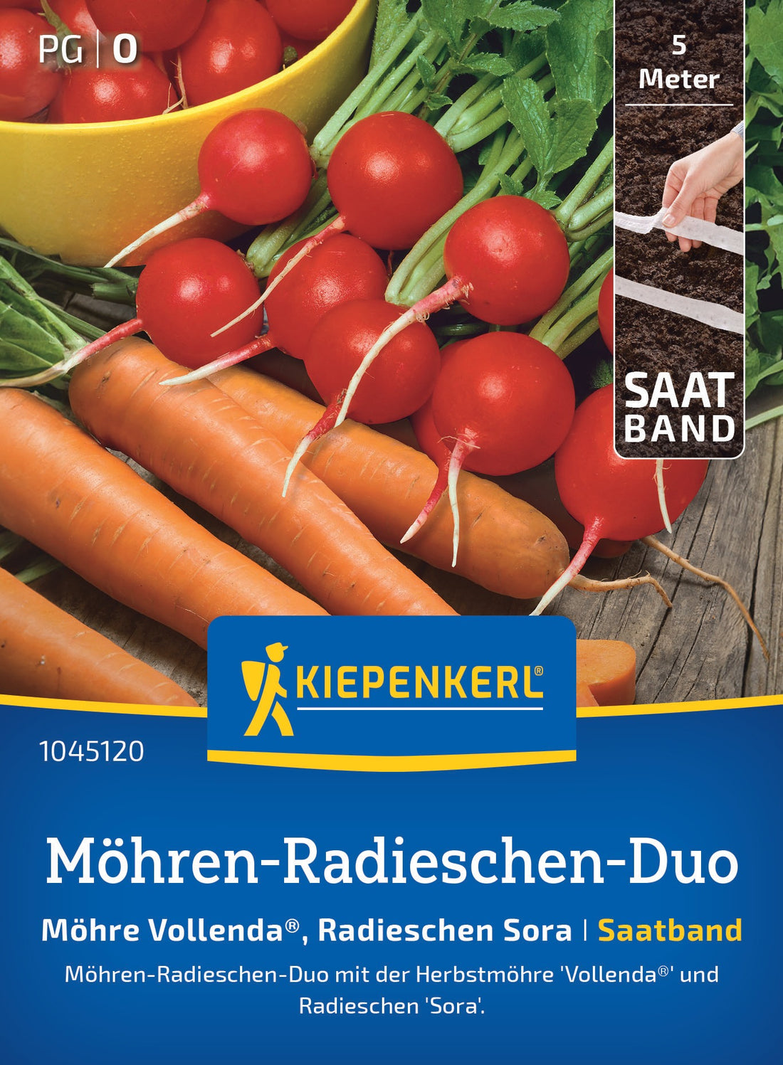 Kiepenkerl Möhren Darina, Sora Saatband