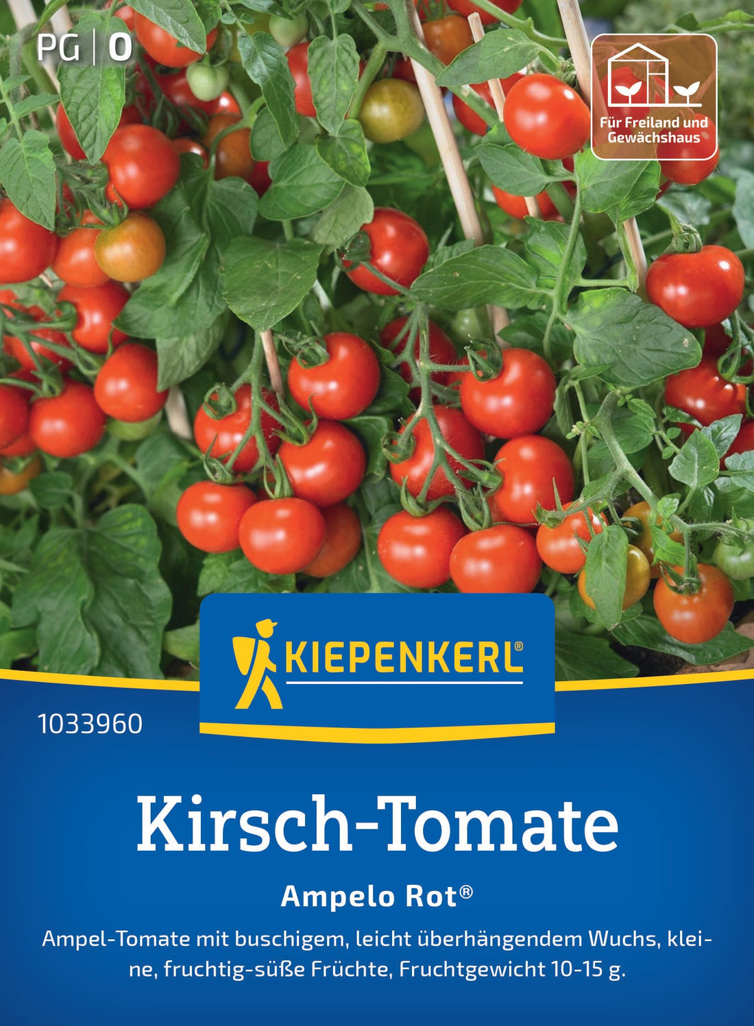Kiepenkerl Cherrytomaten Ampelo Rot®