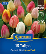 Mega-Pack Triumph-Tulpen Pastell-Mix