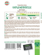 SPERLI Kapuzinerkresse Black Velvet