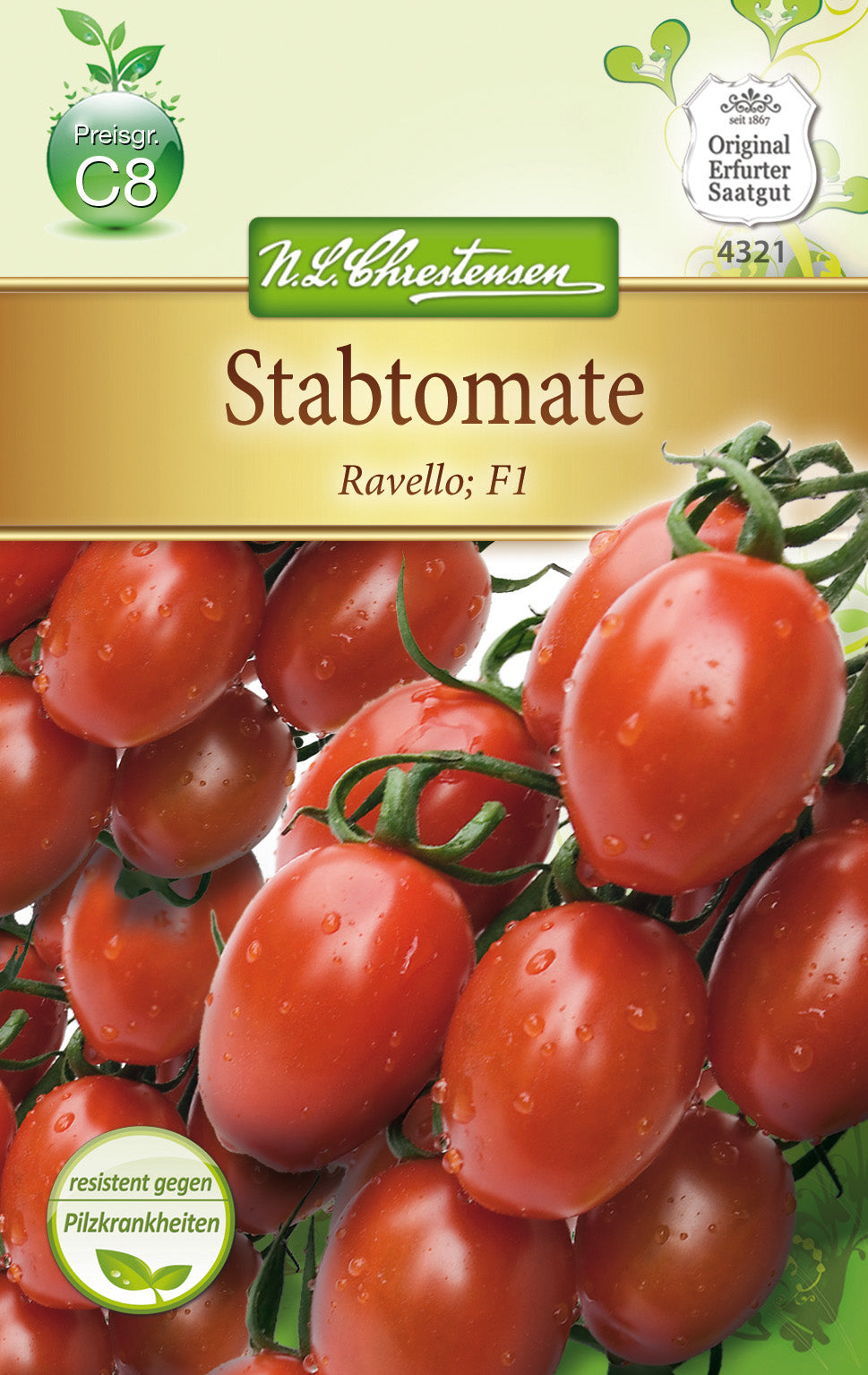 N.L. Chrestensen Stabtomate Ravello, F1