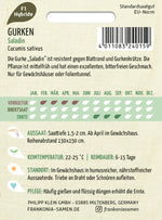 Frankonia Samen Gurke Saladin