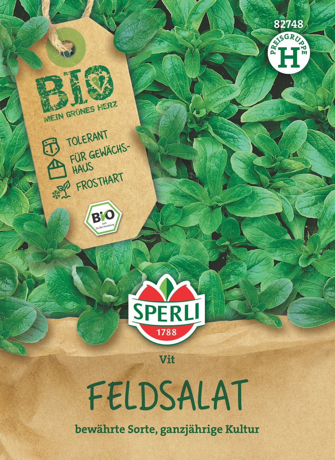 SPERLI BIO Feldsalat Vit