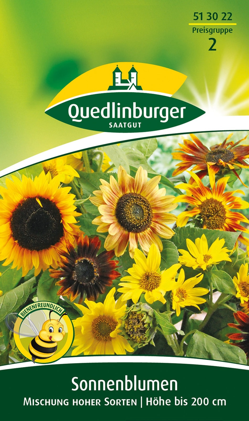 Quedlinburger Sonnenblume Mischung hoher Sorten