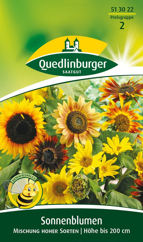 Quedlinburger Sonnenblume Mischung hoher Sorten