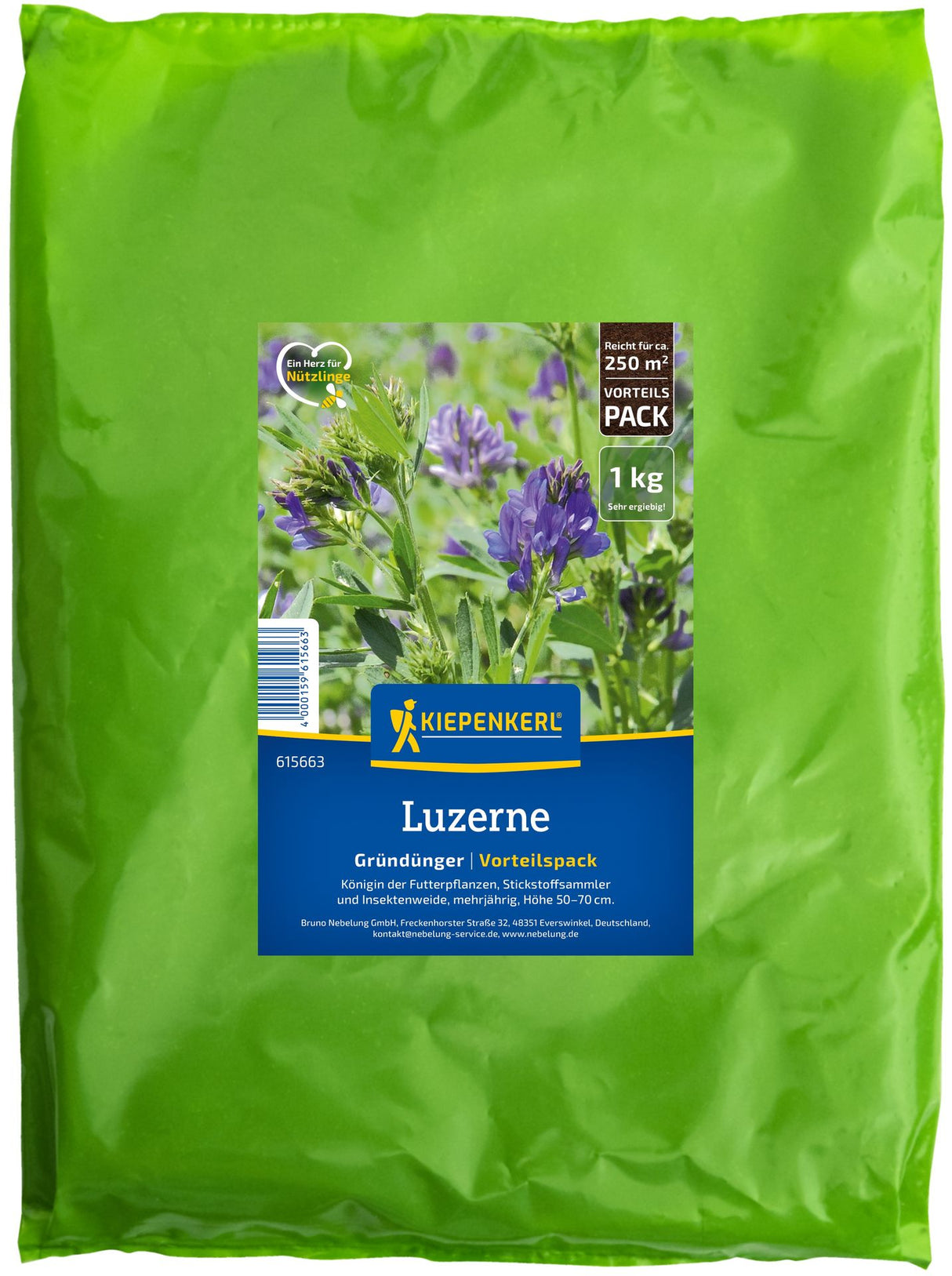 Kiepenkerl Gründünger Luzerne 1 kg