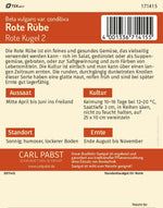 Pabst Keimkraft Rote-Beete Rote Kugel 2
