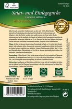 Quedlinburger Freiland-Einlegegurke White Wonder