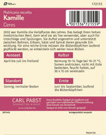 Pabst Keimkraft Kamille Echte einjährig