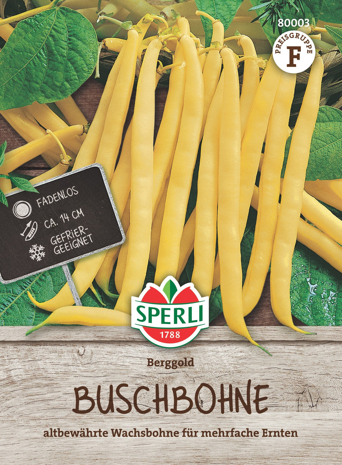 SPERLI Buschbohne Berggold