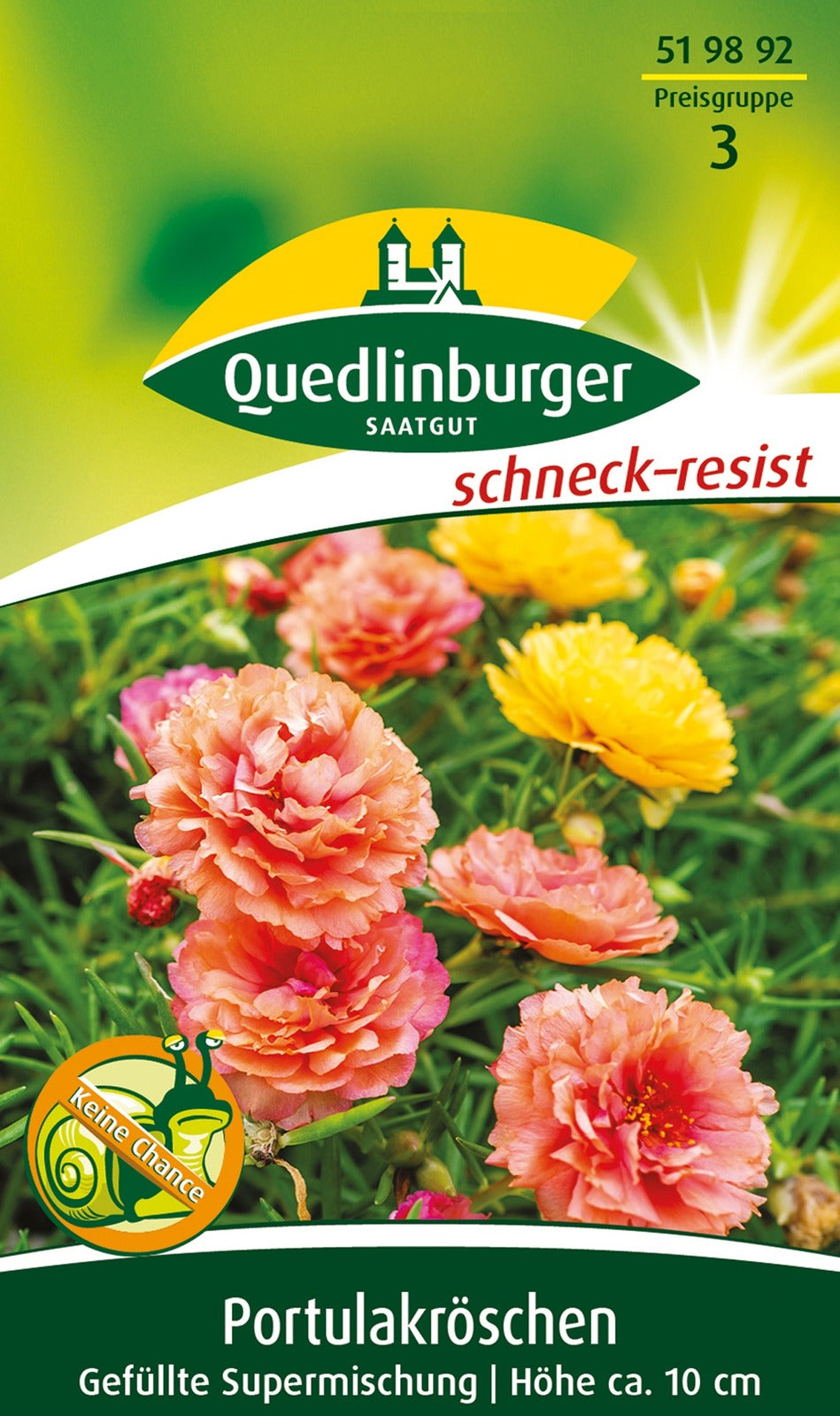 Quedlinburger Portulakröschen  Gefüllte Mischung