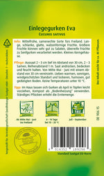 Quedlinburger Freiland-Einlegegurke Eva